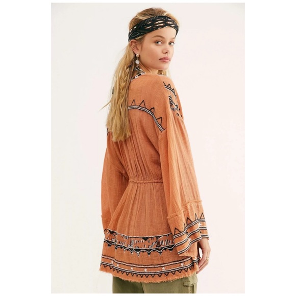 Free People Saffron Embroidered Tunic - Picture 8 of 16
